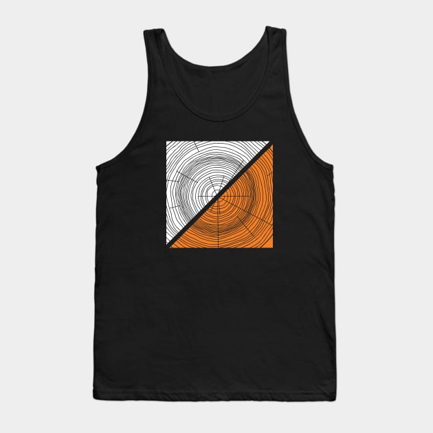 Orienteering Sport Tree Ring Orienteerer Hiking Tank Top by PodDesignShop